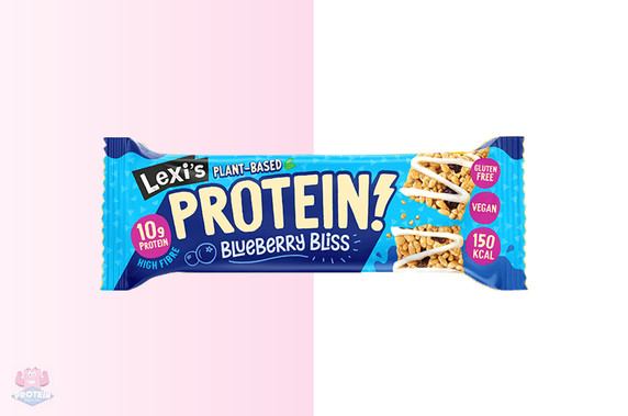 Lexi's Vegan Crispy Protein Bar - Blueberry Bliss at The Protein Pick and Mix