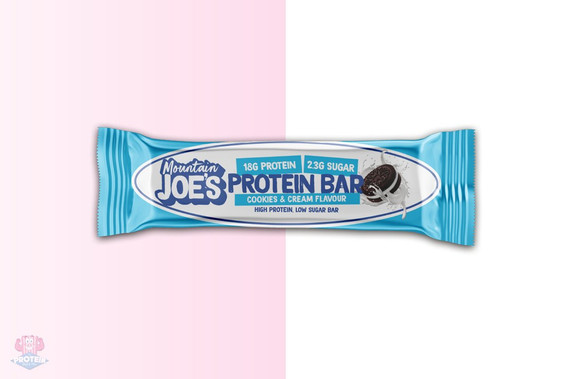Mountain Joe's Protein Bar - Chocolate Cookie Cream at The Protein Pick and Mix