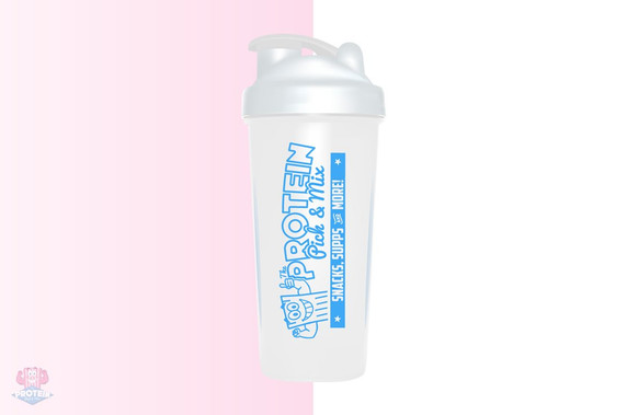 The Protein Pick & Mix Classic Shaker - White at The Protein Pick and Mix