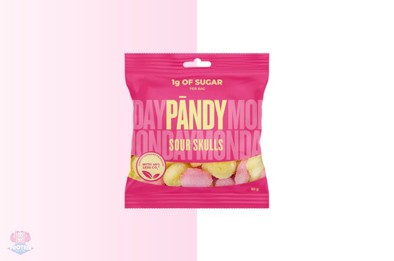 Pandy High Protein Low Sugar Candy - Sour Skulls at The Protein Pick and Mix