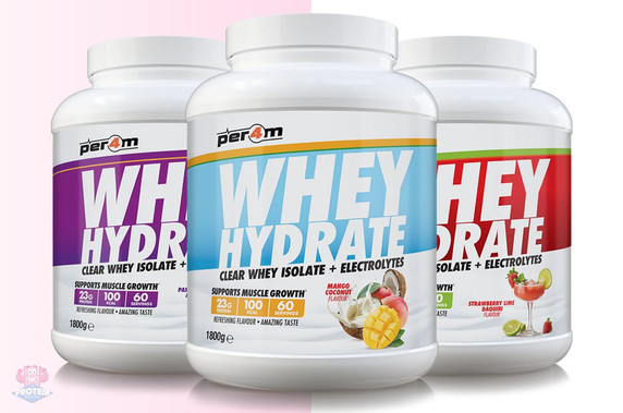 Per4m 'Whey Hydrate' Clear Whey Isolate + Electrolytes 1.8kg at The Protein Pick and Mix