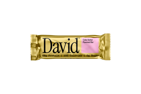 David Protein Bar - Cake Batter 62g at The Protein Pick & Mix UK