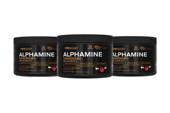PES Alphamine Thermogenic Powdered Energy Drink at The Protein Pick and Mix