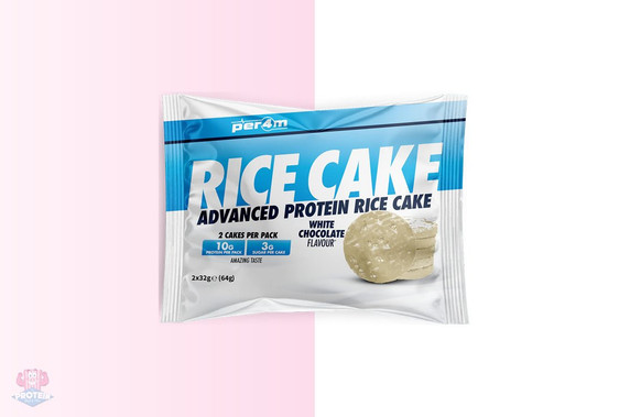 Per4m Protein Rice Cakes - White Chocolate at The Protein Pick and Mix