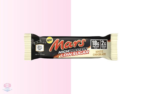 White Chocolate Mars Hi-Protein Low Sugar Bar  at The Protein Pick and Mix