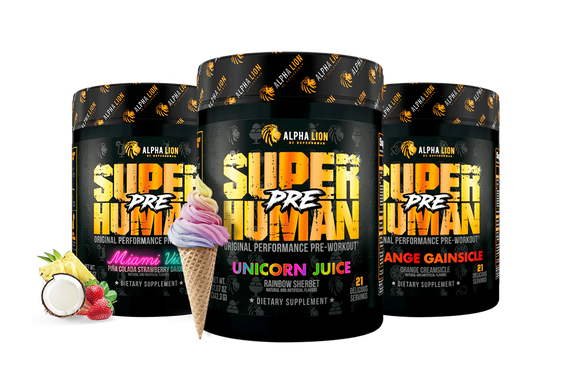 Alpha Lion 'Superhuman® Pre' Pre-Workout Powder at The Protein Pick and Mix UK