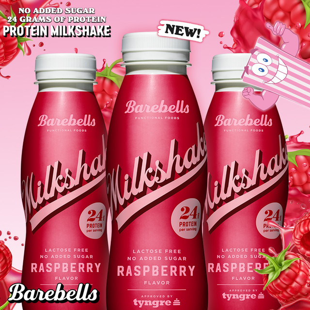 Feelin' Fruity?! Meet the new Barebells Raspberry RTD's! The Protein Pick and Mix