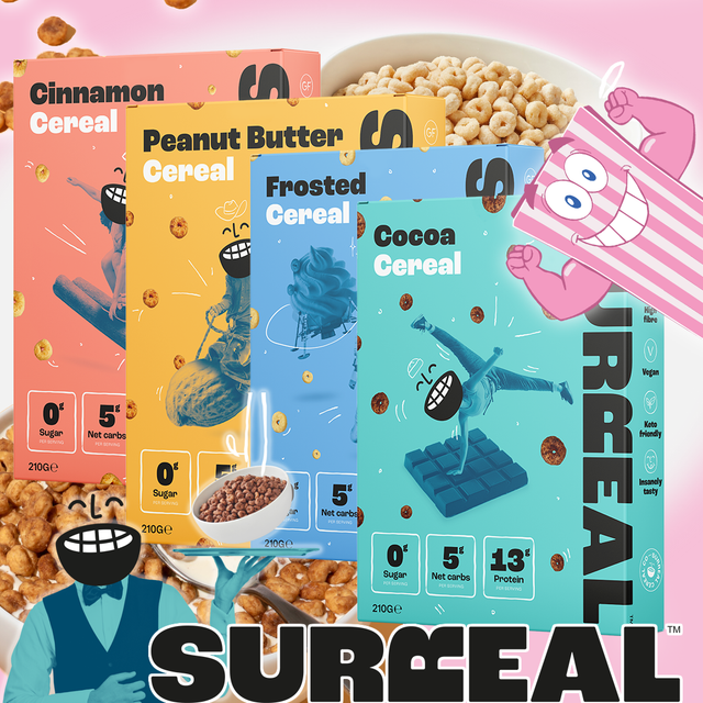 SURREALously tasty Cereal in the Mix! The Protein Pick and Mix