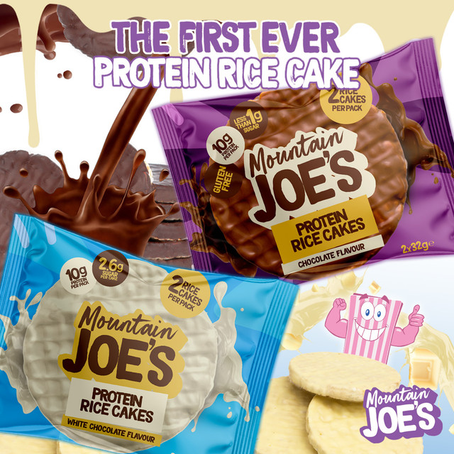 'Rice' to meet you!! High Protein Rice Cakes... another Mountain Joe's