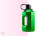 Alpha Bottle XXL 2.4L - Green at The Protein Pick and Mix