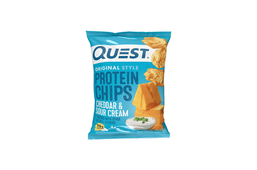 Quest Original Protein Chips - Cheddar & Sour Cream at The Protein Pick and Mix