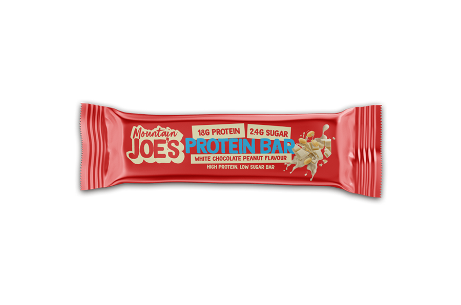 Mountain Joe's Protein Bar - White Chocolate Salted Peanut at The Protein Pick and Mix