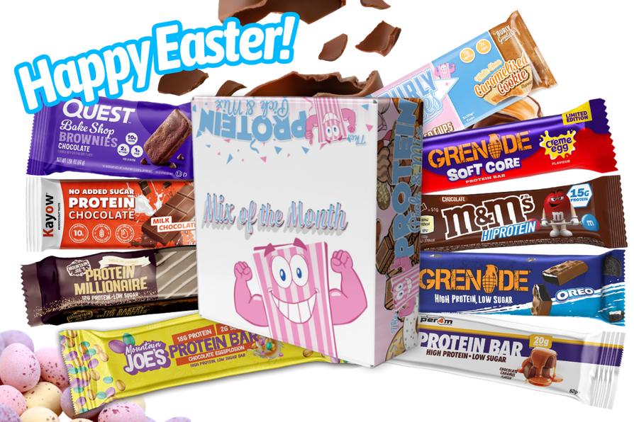 Pick & Mix 'Egg-cited' Easter Gift Box at The Protein Pick and Mix