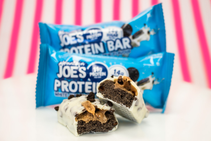 Mountain Joe's White Chocolate Cookie Mini Bar at The Protein Pick & Mix UK