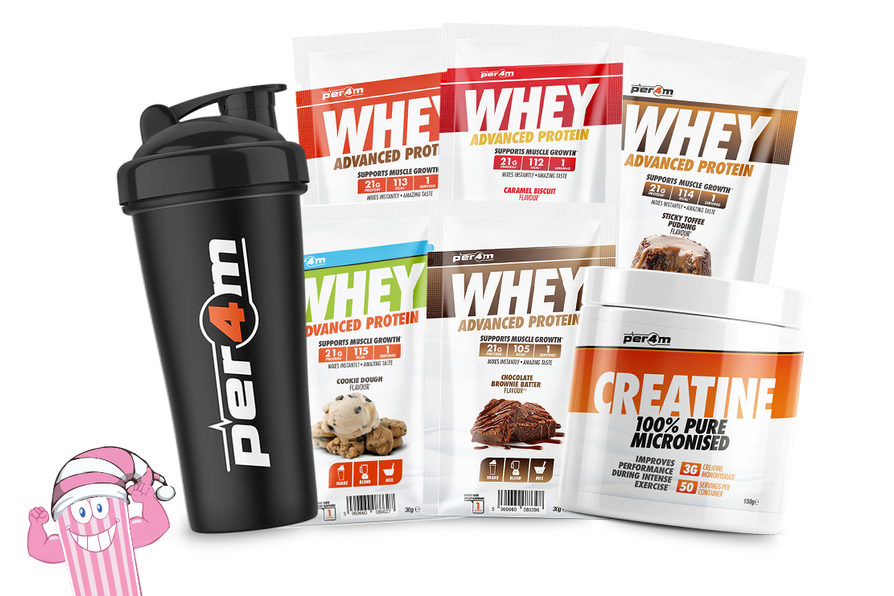 The Merry 'PER4M-mas' Christmas Gift Bundle at The Protein Pick and Mix
