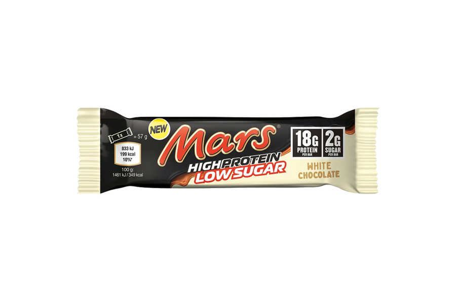 White Chocolate Mars Hi-Protein Low Sugar Bar at The Protein Pick and Mix