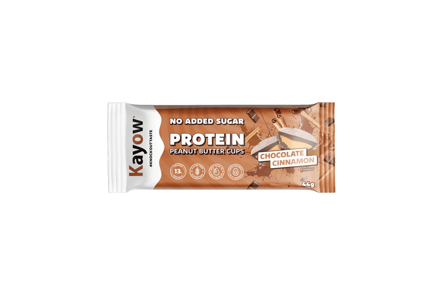 Kayow Protein Peanut Butter Cups - Milk Choc Cinnamon at The Protein Pick and Mix