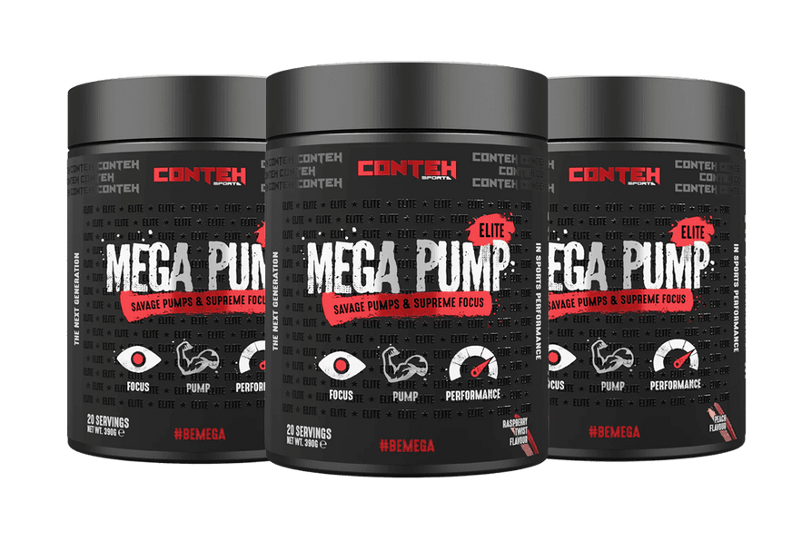 Conteh - Mega Pump Elite Pre-Workout at The Protein Pick and Mix