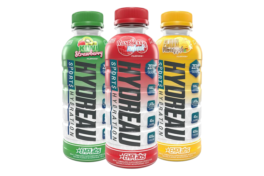 EHP Labs 'Hydreau' RTD Sports Electrolyte Hydration 500ml at The Protein Pick and Mix