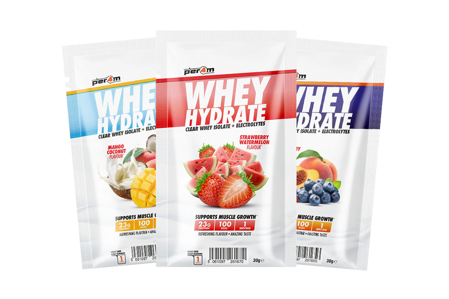 Per4m 'Whey Hydrate' Clear Whey Isolate + Electrolytes Sample (1-Serve/30g Sachet) at The Protein Pick and Mix