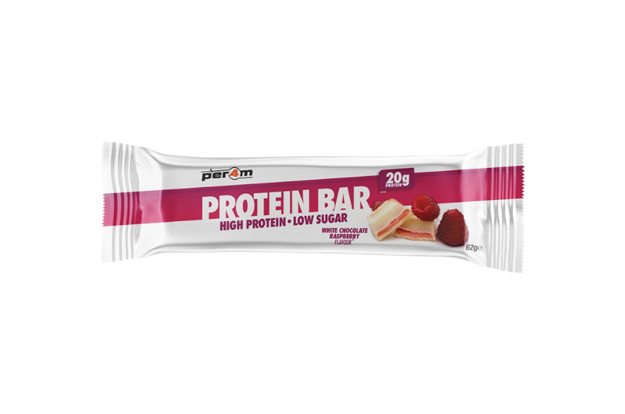 Per4m Low Sugar Protein Bar - White Chocolate Raspberry at The Protein Pick and Mix