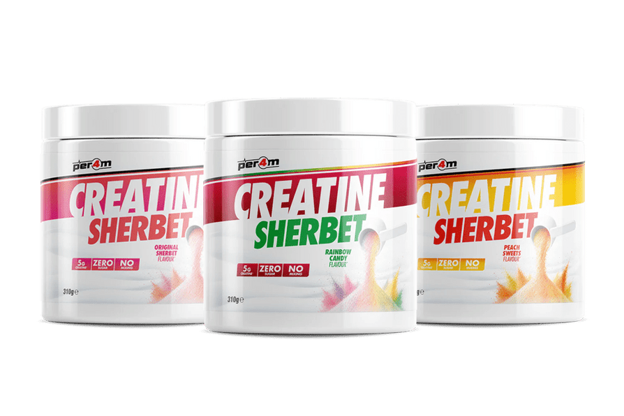 Per4m Creatine Sherbet - 100 Scoops at The Protein Pick and Mix