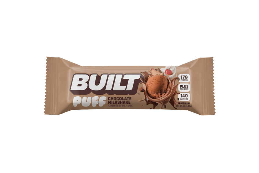 BUILT Puff Protein Bar - Chocolate Milkshake at The Protein Pick and Mix