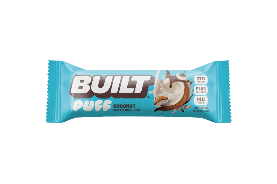 BUILT Puff Protein Bar - Coconut at The Protein Pick and Mix