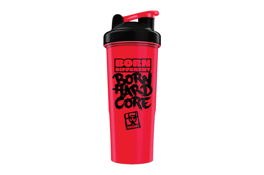 Mutant 'Born Different' Shaker - Red (1000ml) at The Protein Pick and Mix