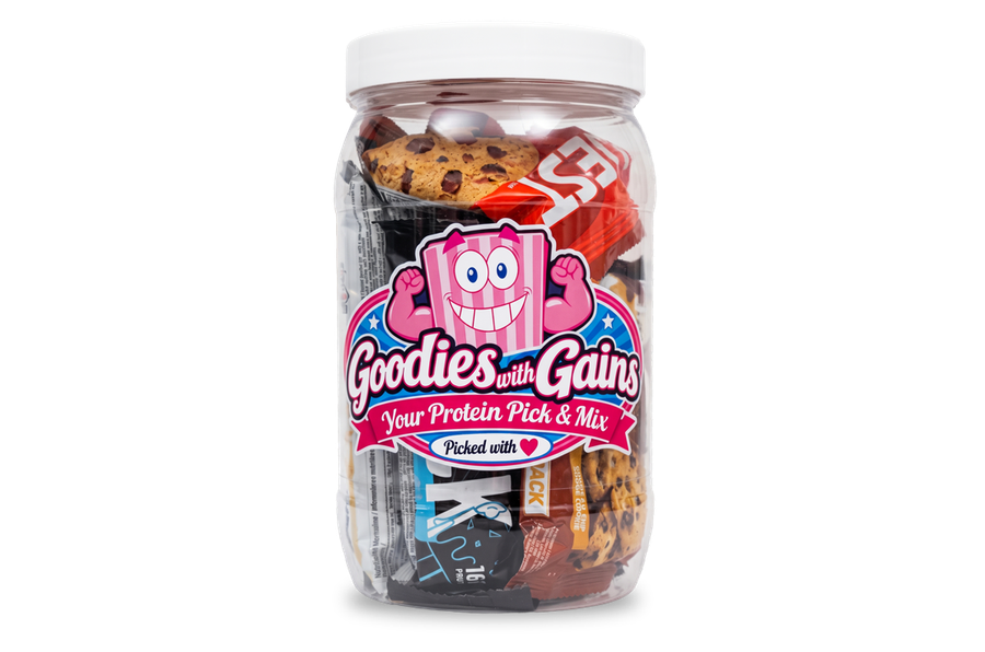 Protein Pick & Mix 'Goodies with Gains' Gift Tub' Bundle