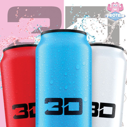 It's (3)D-Day! Christian Guzman's 3D Energy Drinks have made it to the UK! It's (3)D-Day! Christian Guzman's 3D Energy Drinks have made it to the UK!