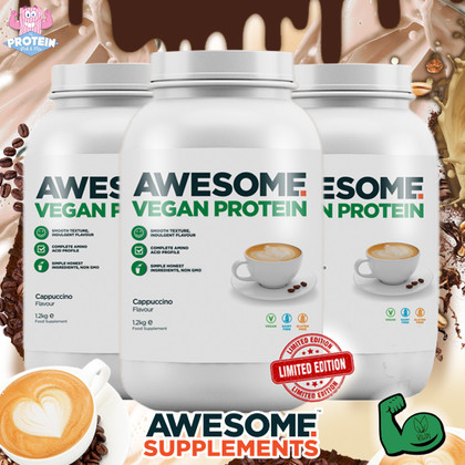 Sultry & Smooth...AWESOME Plant-Powered Cappuccino Protein has landed in the Mix! Sultry & Smooth...AWESOME Plant-Powered Cappuccino Protein has landed in the Mix!