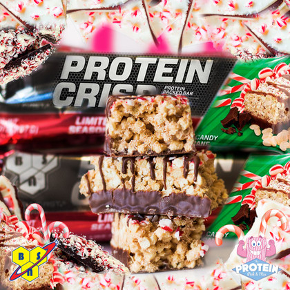 BSN Rice Krispie-esque bar... in Candy Cane Flavour?! BSN Rice Krispie-esque bar... in Candy Cane Flavour?!