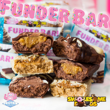 The wait is over! Swolesome FUNDERBARS are here! The wait is over! Swolesome FUNDERBARS are here!