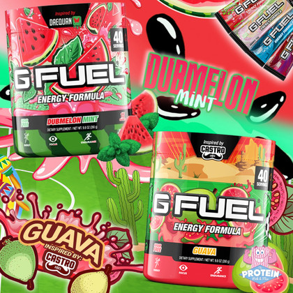 It's all to play for... G FUEL 'level' the playing field with two more epic flavour collaborations! It's all to play for... G FUEL 'level' the playing field with two more epic flavour collaborations!