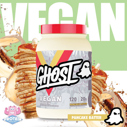 It's time to get 'stacked' with new Pancake Batter GHOST Vegan! It's time to get 'stacked' with new Pancake Batter GHOST Vegan!