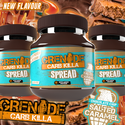 The BEST just got better! Grenade Salted Caramel SPREAD is here! The BEST just got better! Grenade Salted Caramel SPREAD is here!