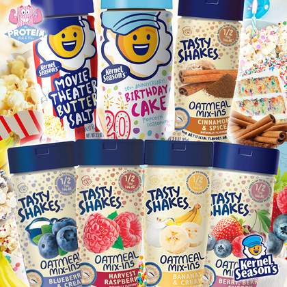 Shake it, baby! The Kernel's back with NEW flavours! Shake it, baby! The Kernel's back with NEW flavours!