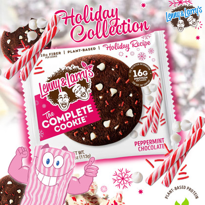Cater to those Christmassy Cookie Cravings with Peppermint Chocolate Lenny & Larry's! Cater to those Christmassy Cookie Cravings with Peppermint Chocolate Lenny & Larry's!