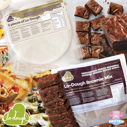 Bread, Brownie, Pizza and Pastry are back on the menu with Lo-Dough! Bread, Brownie, Pizza and Pastry are back on the menu with Lo-Dough!