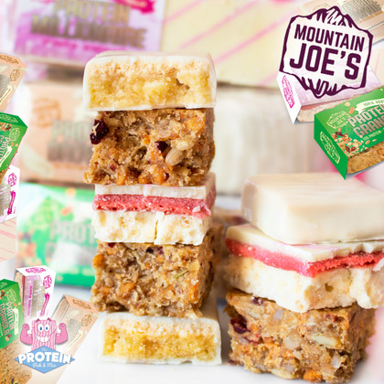 MOUNTAIN'S of choice in Mountain Joe's growing snack range! MOUNTAIN'S of choice in Mountain Joe's growing snack range!