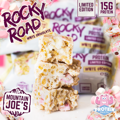 No TRICK...Alllll TREAT! Mountain Joe's White Chocolate Rocky Road in the Mix! No TRICK...Alllll TREAT! Mountain Joe's White Chocolate Rocky Road in the Mix!