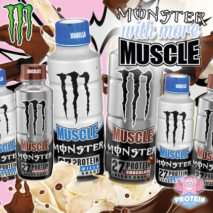 Vanilla & Chocolate Protein Muscle Monsters are back in the Mix! Vanilla & Chocolate Protein Muscle Monsters are back in the Mix!