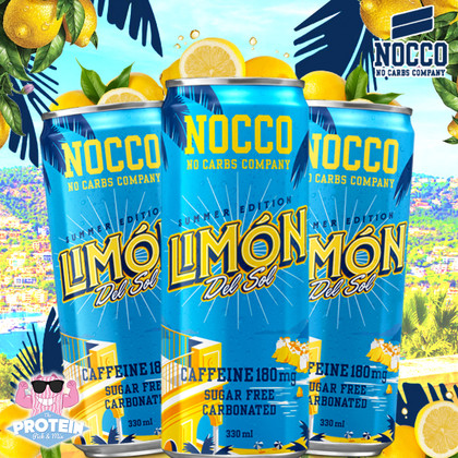 Un NOCCO, por favor! Mediterranean inspired Limón Del Sol is NOCCO's latest limited edition Un NOCCO, por favor! Mediterranean inspired Limón Del Sol is NOCCO's latest limited edition