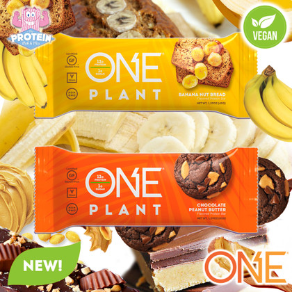 Now Vegan too?! With the arrival of ONE Plant Bars, there really is ONE Bar to rule them all!! Now Vegan too?! With the arrival of ONE Plant Bars, there really is ONE Bar to rule them all!!