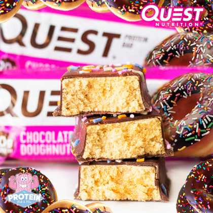 Oh...DOUGH-on! You know you want to try Quest's Choc Sprinkled Doughnut! Oh...DOUGH-on! You know you want to try Quest's Choc Sprinkled Doughnut!