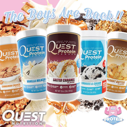 Quest Protein Returns to the Mix! Quest Protein Returns to the Mix!