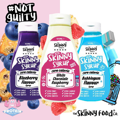 ...from Blueberry to Bubblegum (?!), Skinny Food Co are on calorie-free fire!! ...from Blueberry to Bubblegum (?!), Skinny Food Co are on calorie-free fire!!