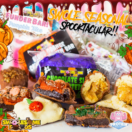 Spooktacular Swolesome Snacks Have Landed... grab some before they disappear! Spooktacular Swolesome Snacks Have Landed... grab some before they disappear!