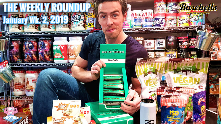 The Weekly Roundup / January Week 2, 2019 - Barebells goes NUTS! The Weekly Roundup / January Week 2, 2019 - Barebells goes NUTS!